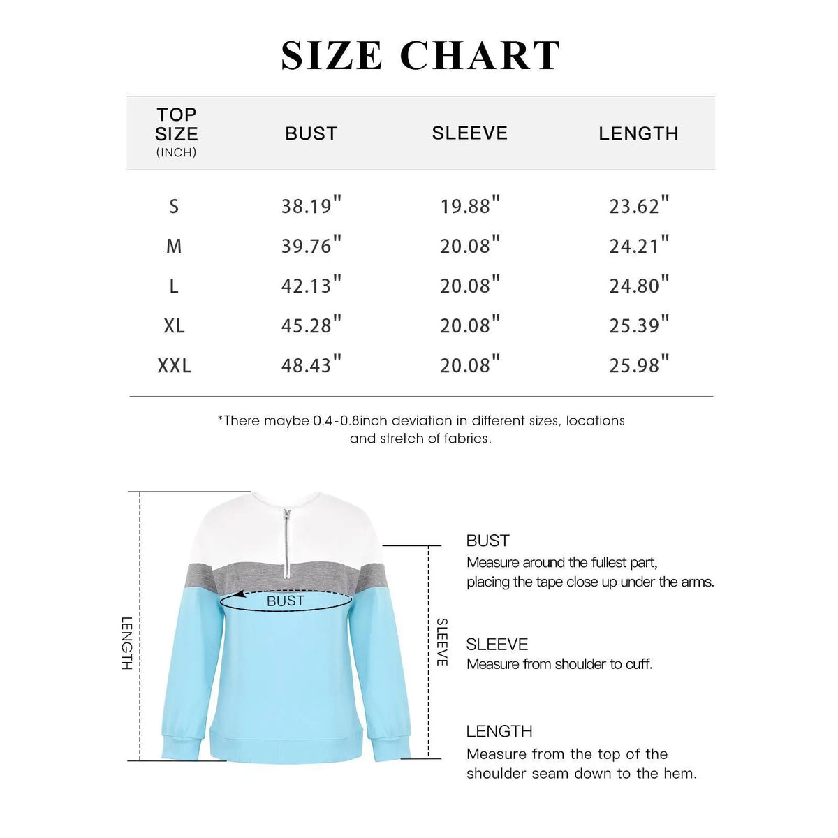 Imily Bela Women'S Sporty Chic Poly-Cotton Color Block Quarter-Zip Ribbed Long-Sleeve Sweatshirt - Relaxed Fit, Paneled Look, Retro Streetwear Style, Comfortable Everyday Loungewear, Machine Washable Essential,Sohochic